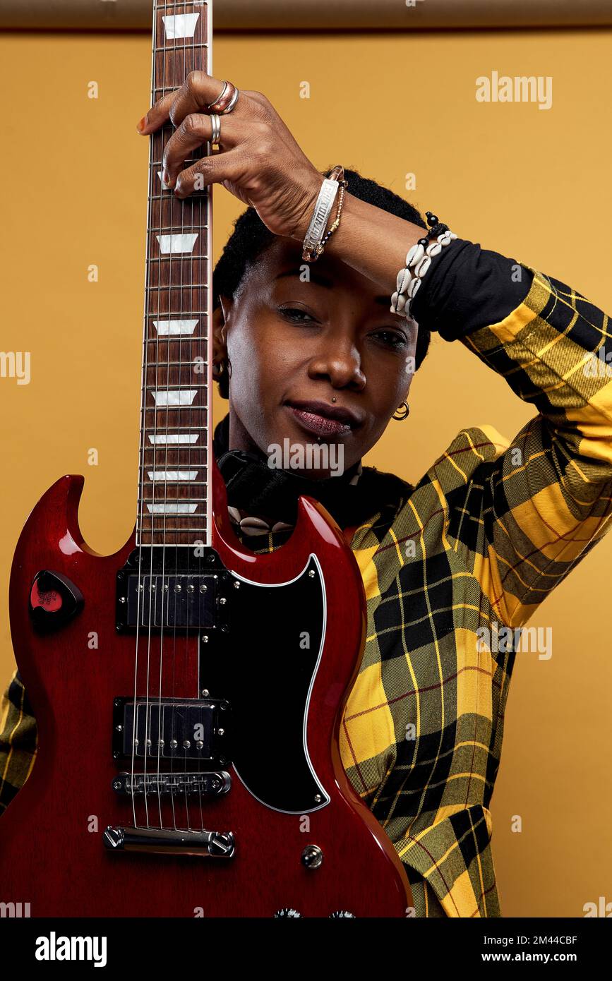 Fatoumata Diawara photographed in Bristol, UK Stock Photo - Alamy