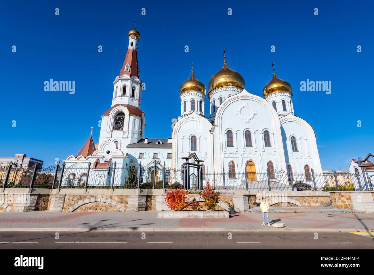 Church of the Kazan Icon of the Mother of God, Chita, Zabaykalsky Krai, Russia Stock Photo