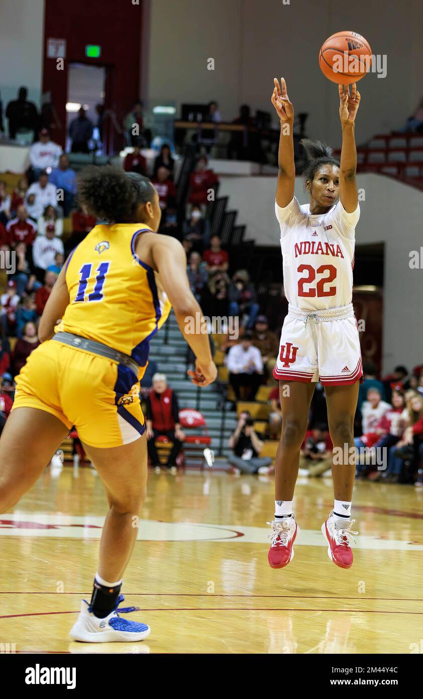 Bloomington, United States. 18th Dec, 2022. Indiana Hoosiers guard ...