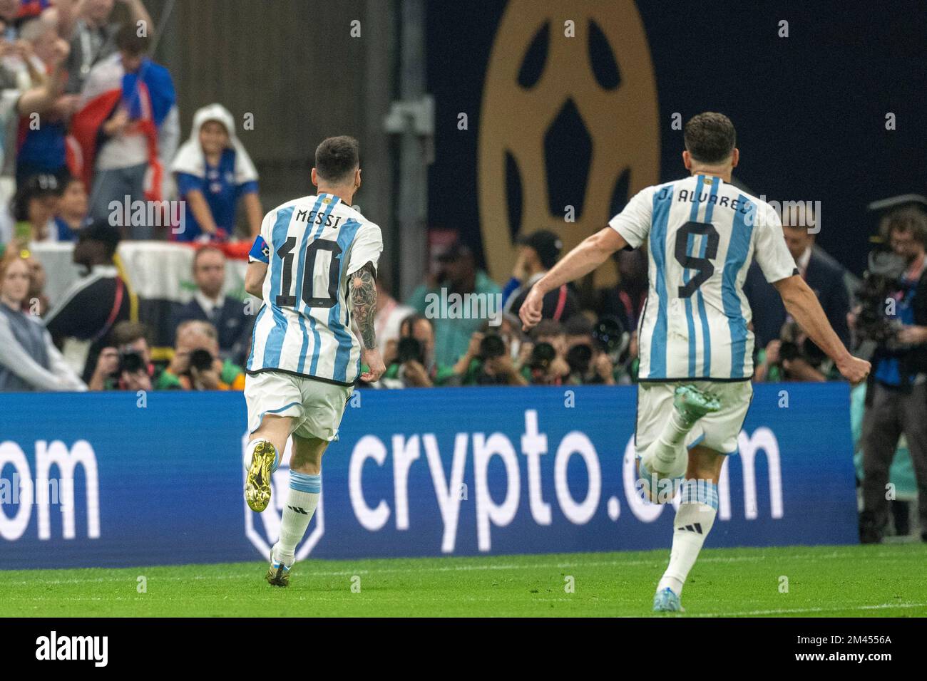 Lusail, Catar. 18th Dec, 2022. 0) during a match between Argentina vs ...