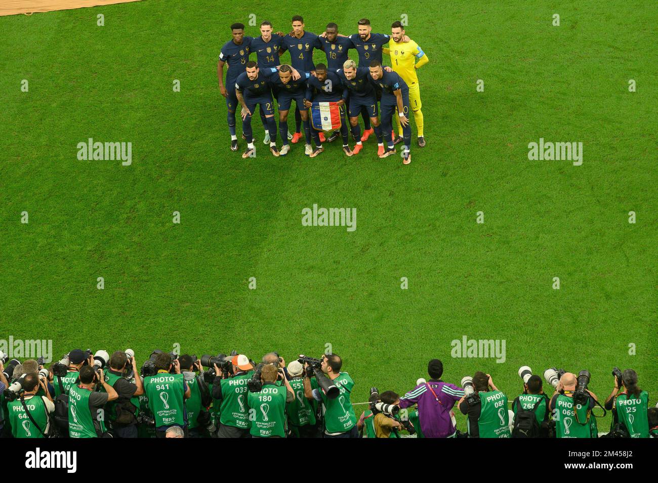 Players of France during Argentina v France match Final of the Fifa