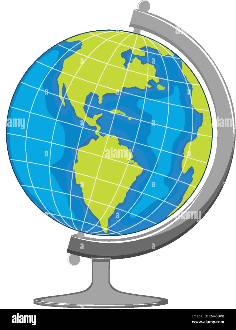 Earth globe model vector illustration Stock Vector Image & Art Alamy