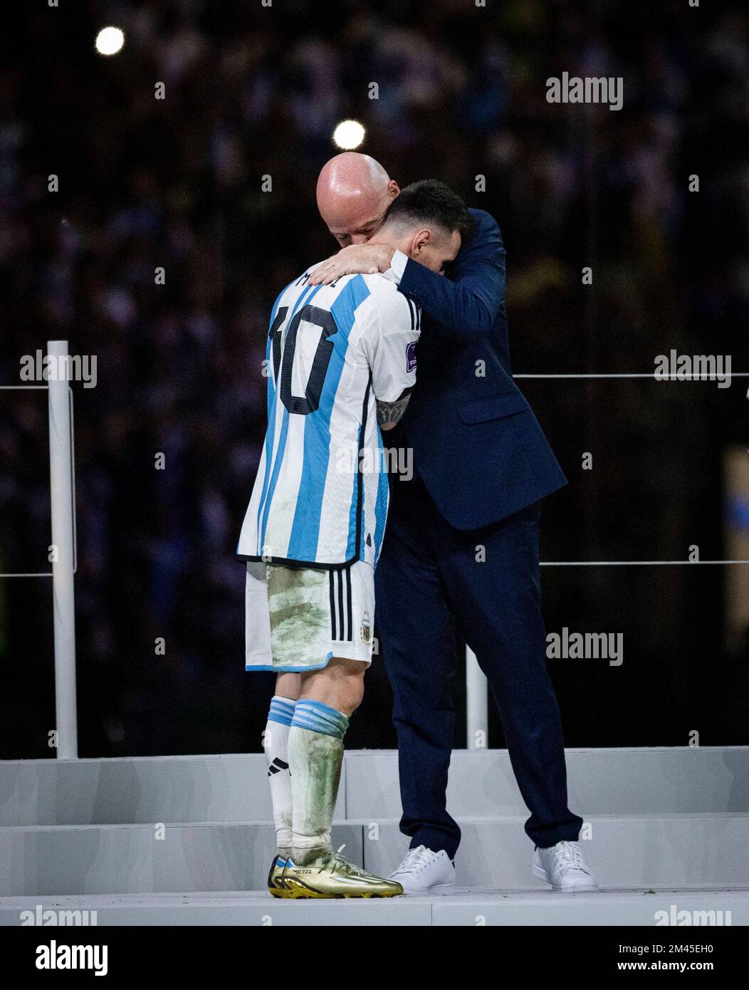 Doha Qatar 18th Dec 2022 FIFA President Gianni Infantino doha-qatar-18th-dec-2022-fifa-president-gianni-infantino