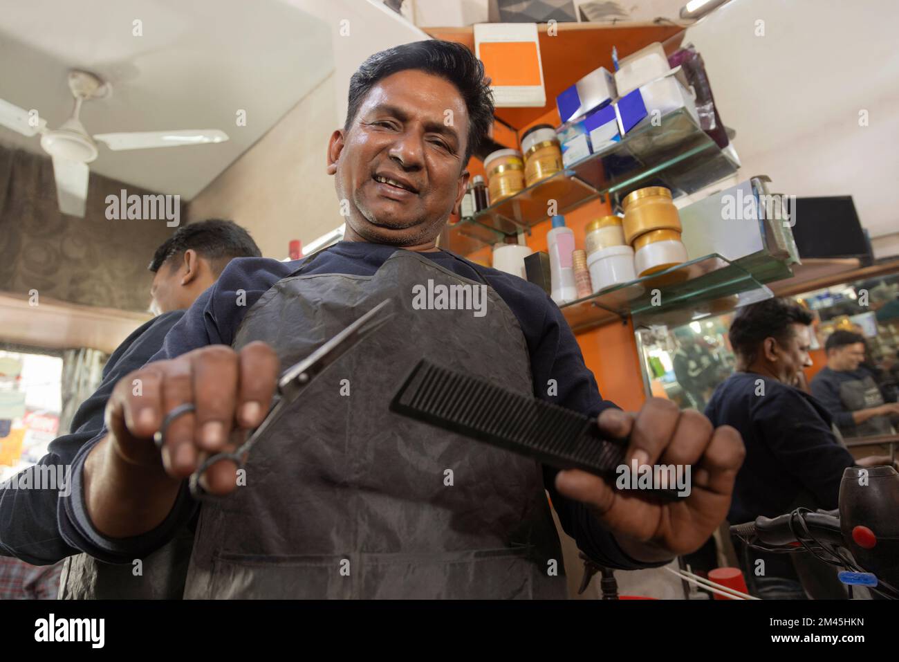 Barber shop business owner hi-res stock photography and images - Alamy