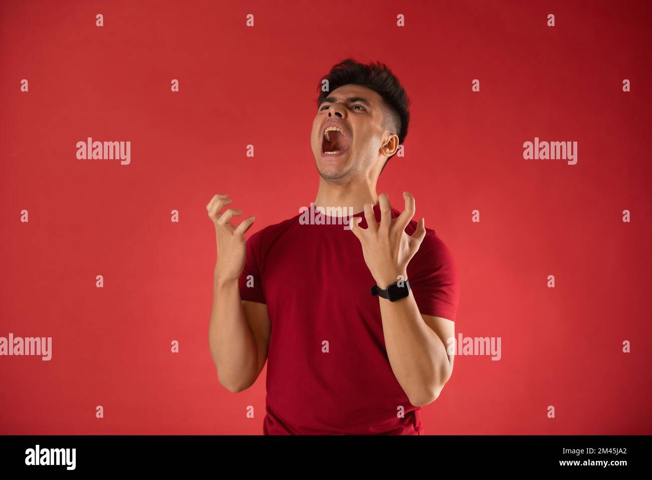 Portrait asian man angry expression hi-res stock photography and images ...