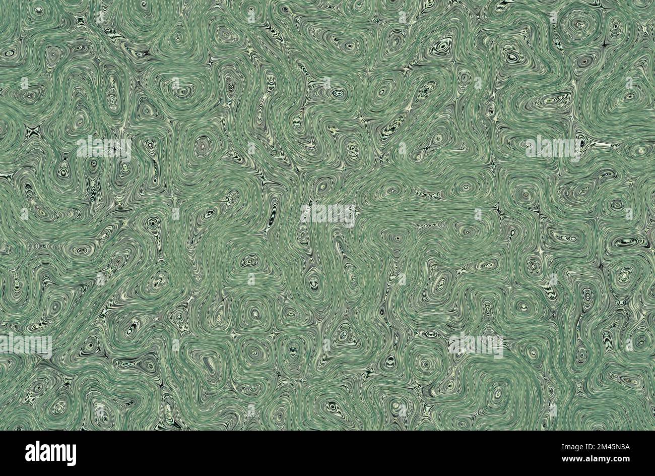 Modern surrealism faded pistachio green abstract smooth pattern background. Surface swirls illustration with liquid appearance. Stock Photo