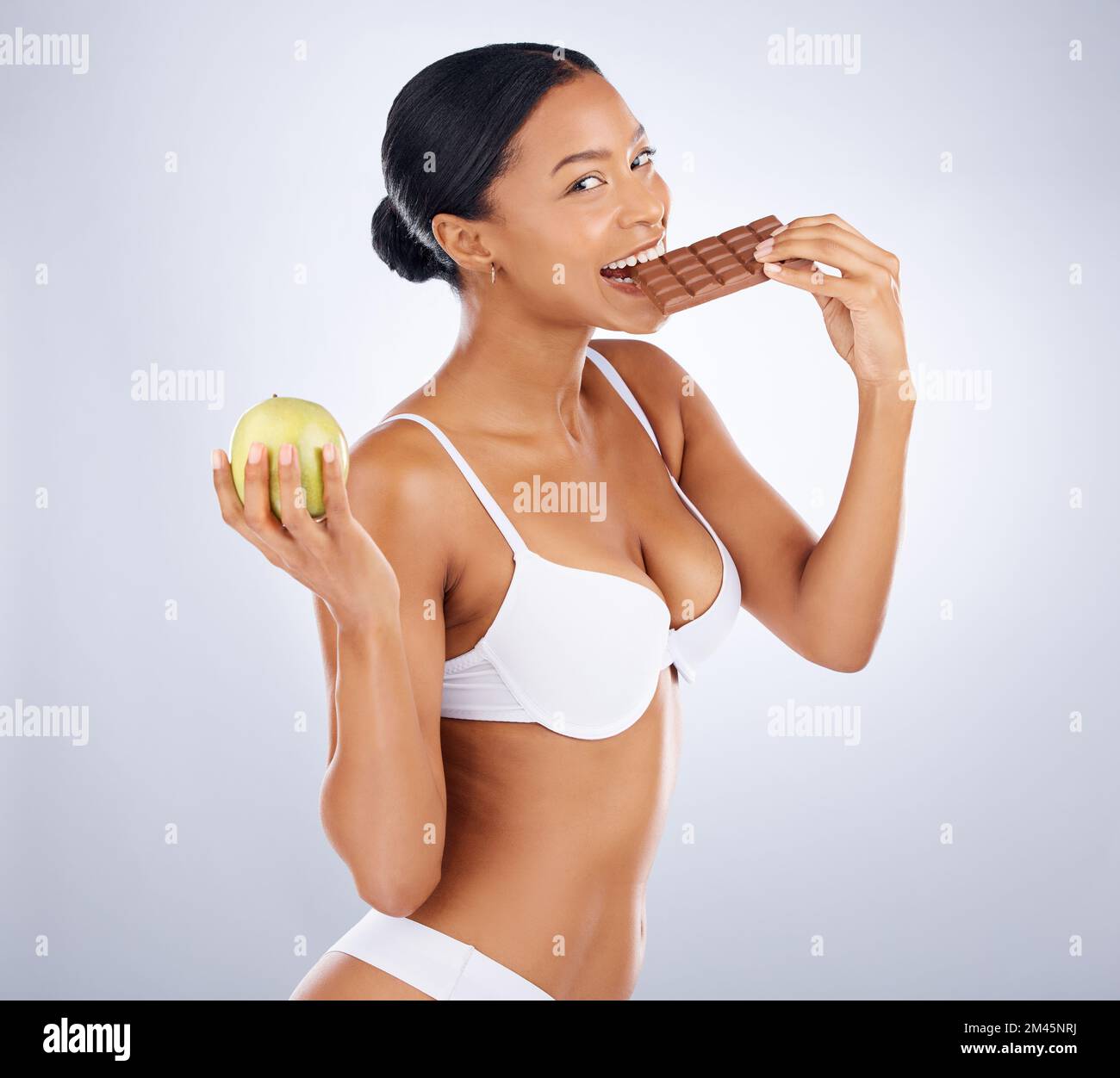 Black Women Eating Chocolate