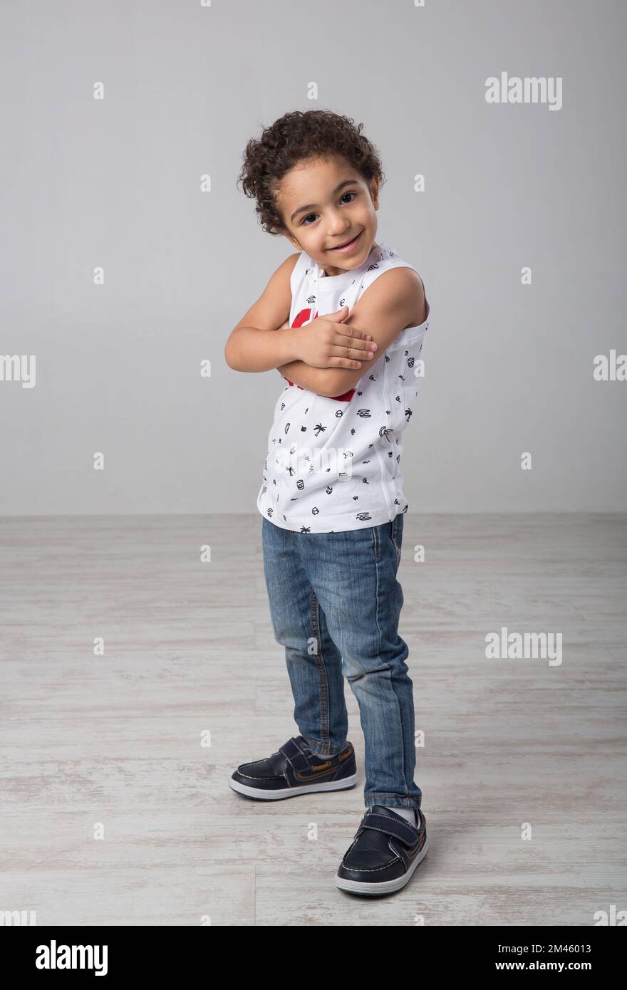 Studio portrait smiling arab hi-res stock photography and images - Alamy