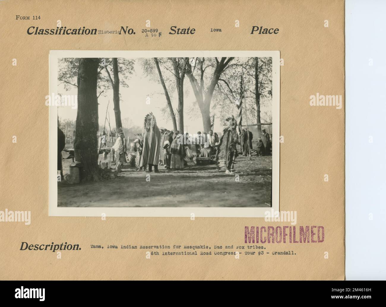 Tama, Iowa, Indian Reservation For Mesquakie, Sac and Fox Tribes