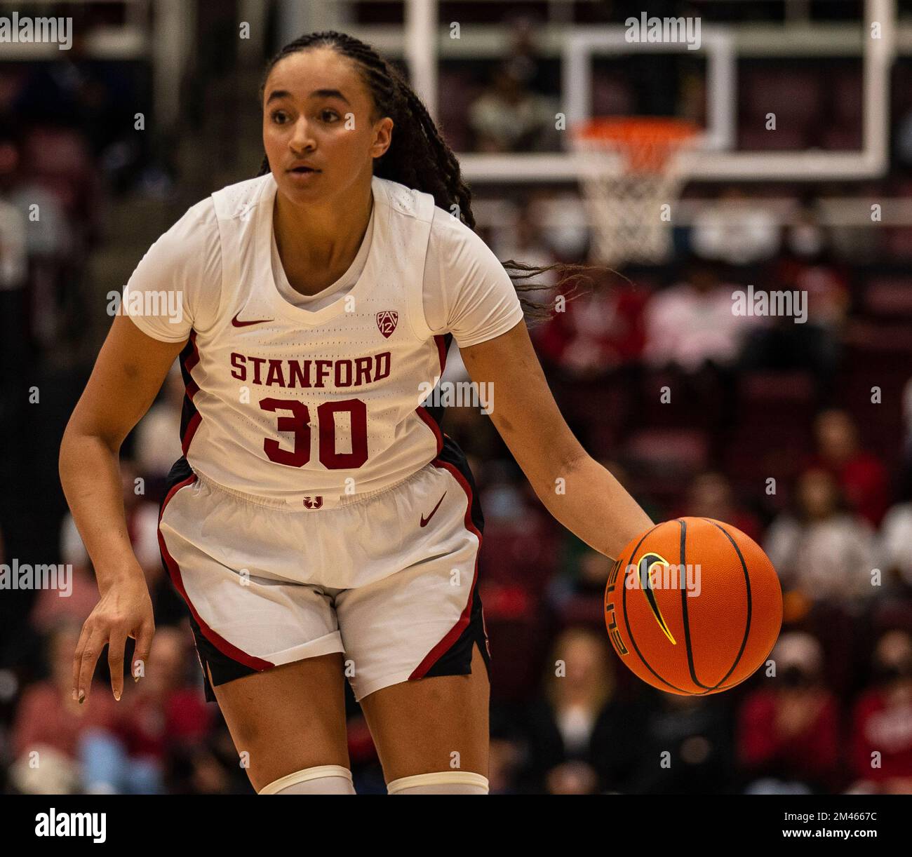 Palo Alto CA, USA. 18th Dec, 2022. A. Stanford guard Haley Jones (30