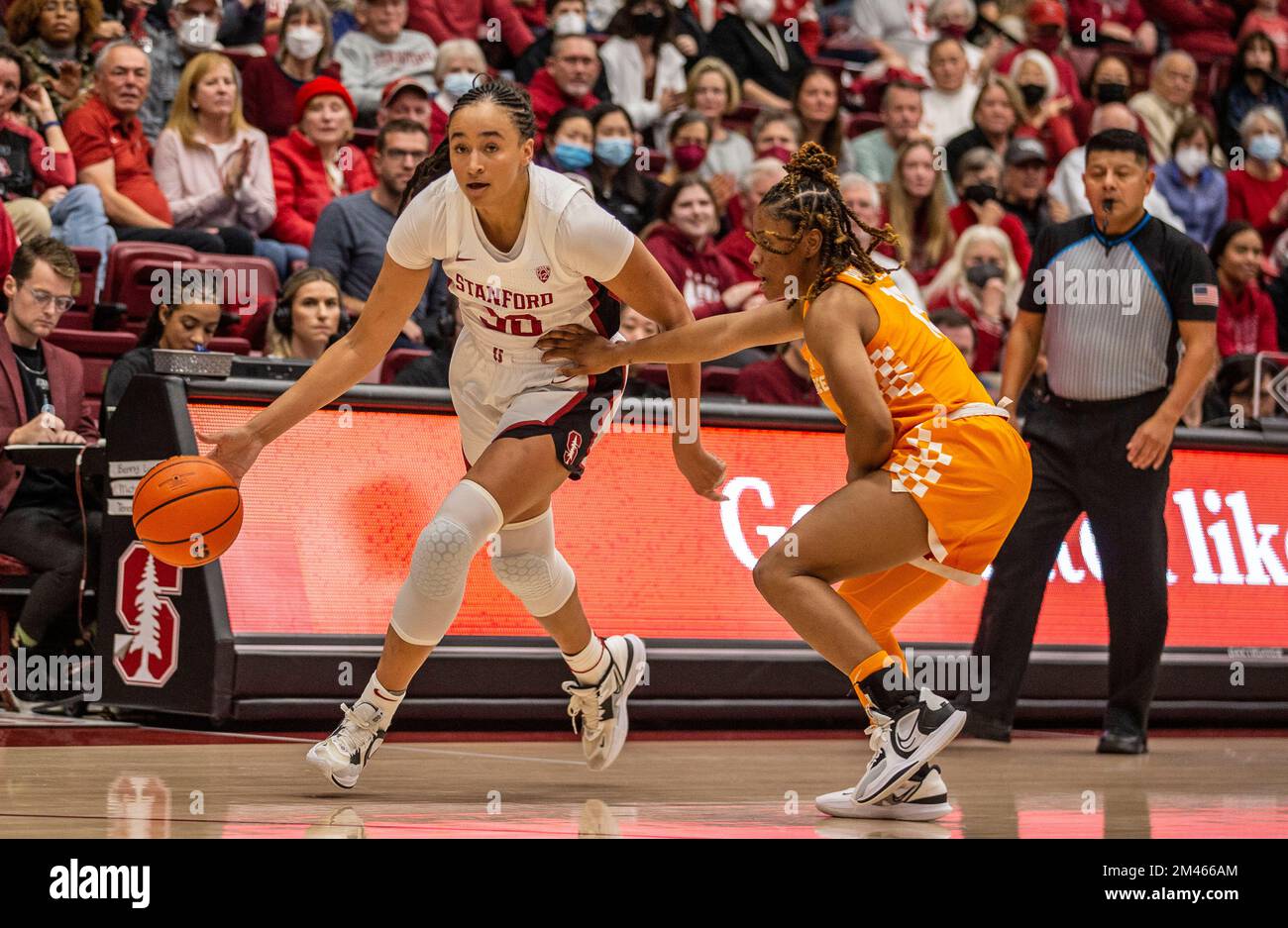 Palo Alto CA, USA. 18th Dec, 2022. A. Stanford guard Haley Jones (30
