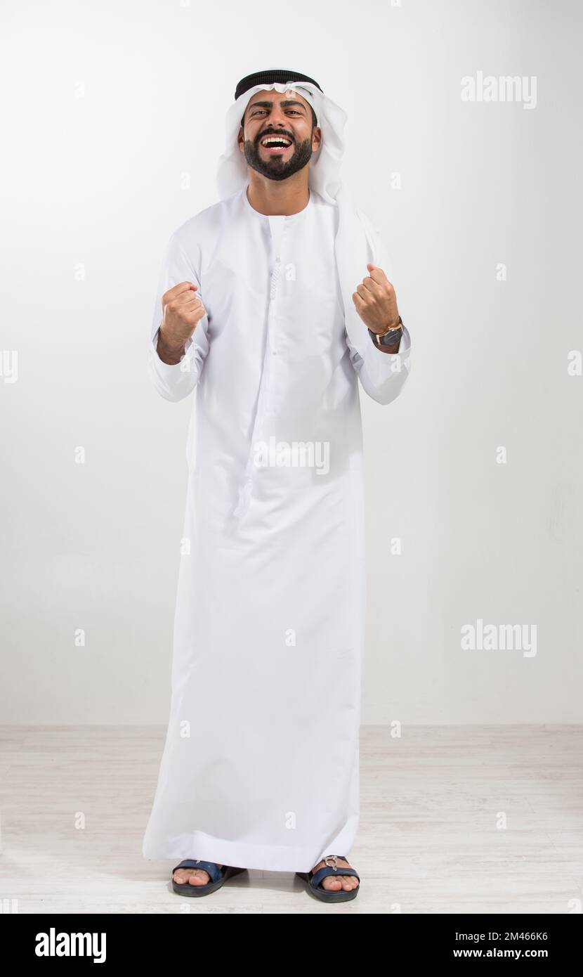 Portrait of an arab man. Stock Photo
