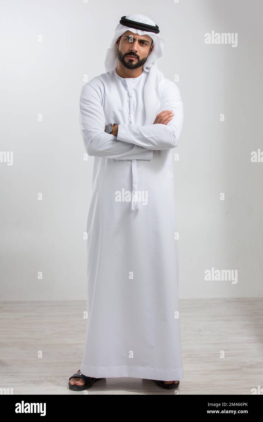 Portrait of an arab man. Stock Photo