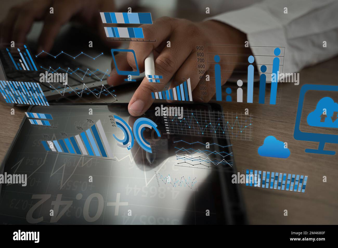 work hard Data Analytics Statistics Information Business Technology