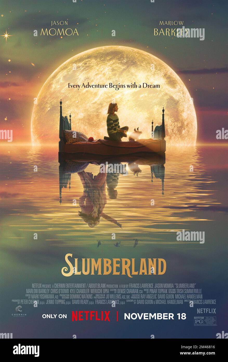 SLUMBERLAND (2022), directed by FRANCIS LAWRENCE. Credit CHERNIN ENTERTAINMENT / Album Stock