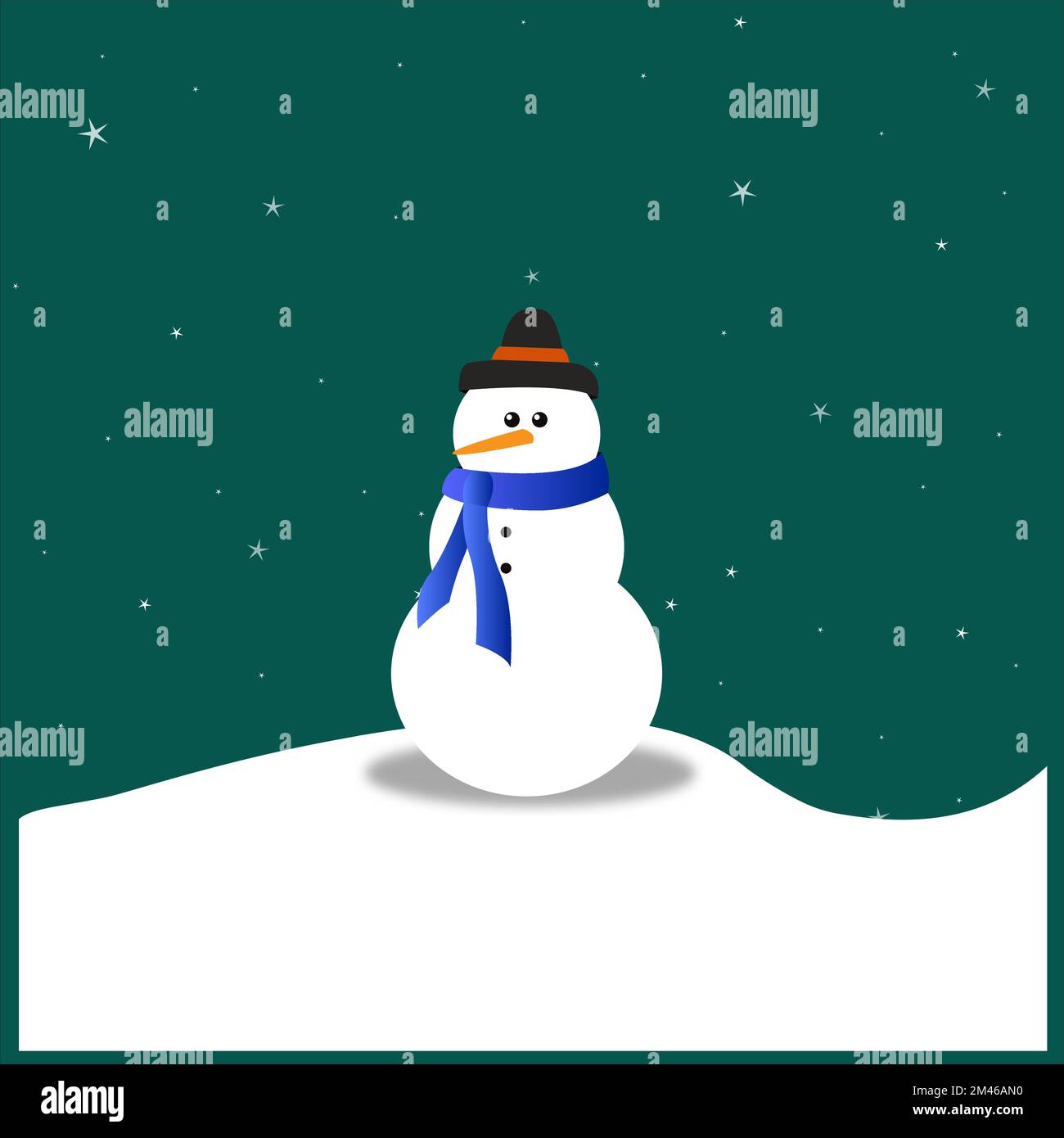 Vector snowman on isolated background Stock Vector Image & Art - Alamy