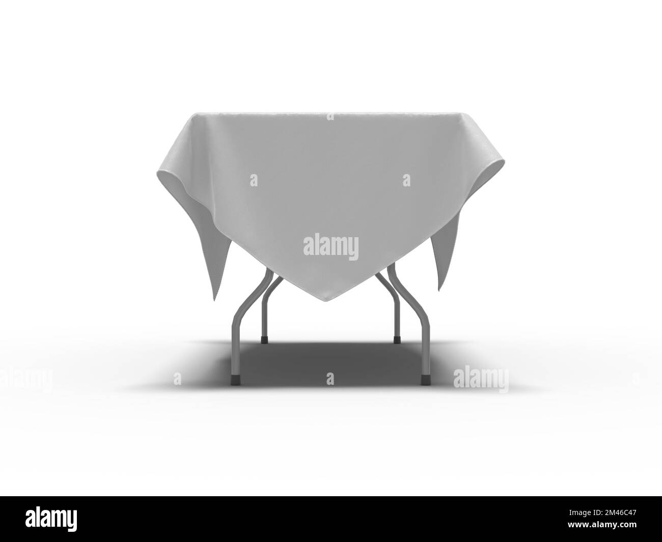 Trade show exhibition tapered table cloth runner adjustable cloth