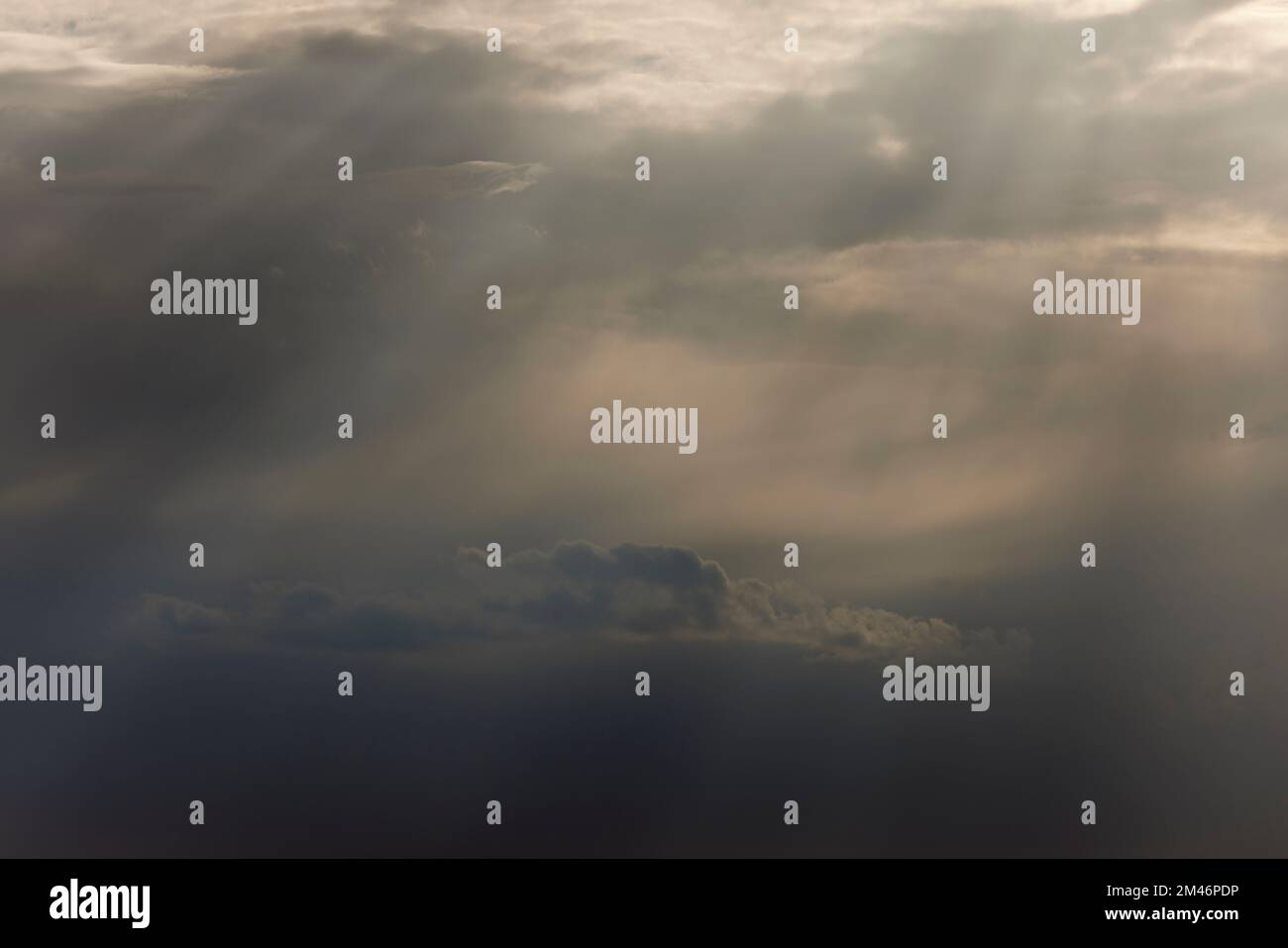 Low angle view of clouds Stock Photo