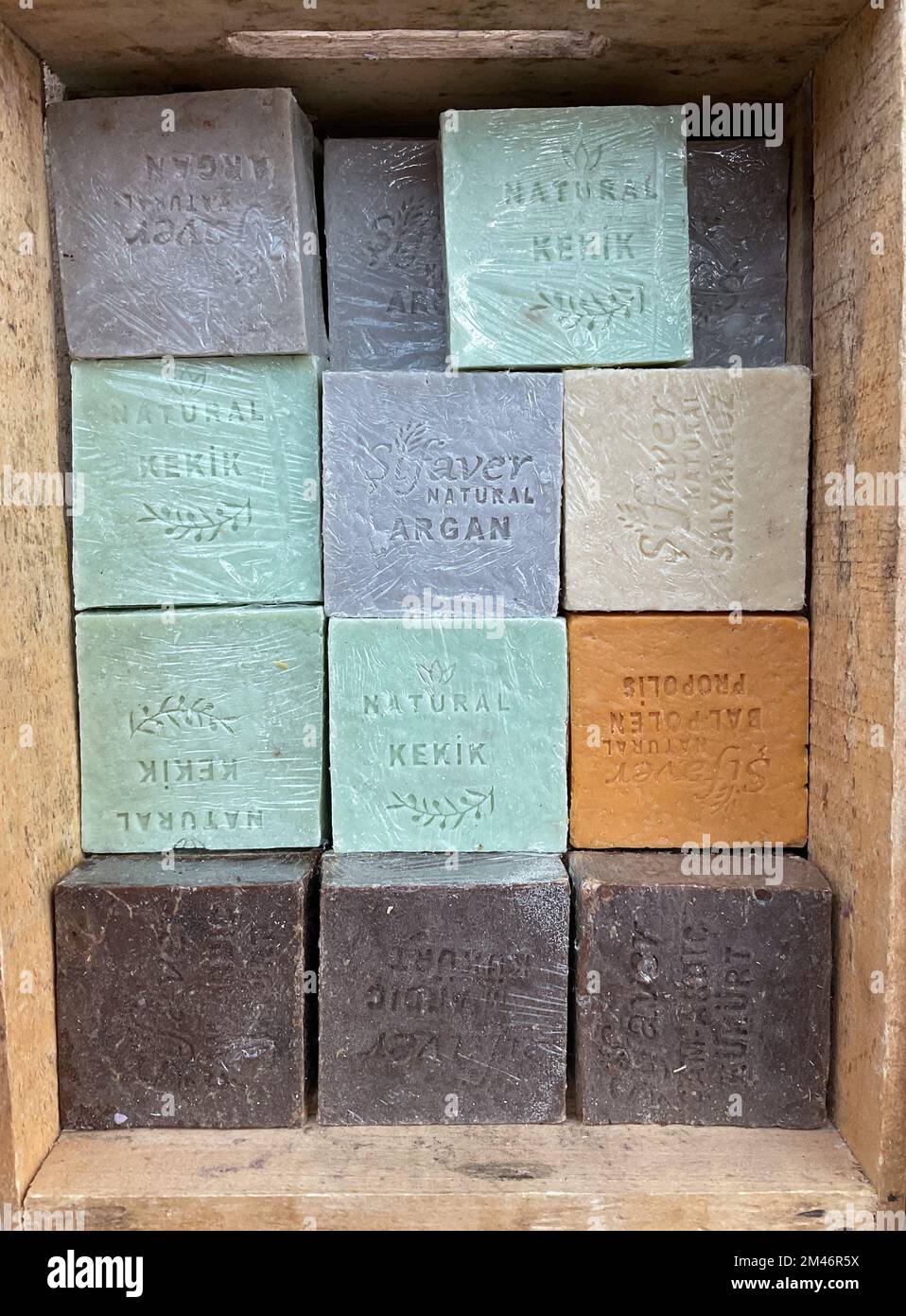 Natural traditional Turkish soap Bittim Stock Photo Alamy