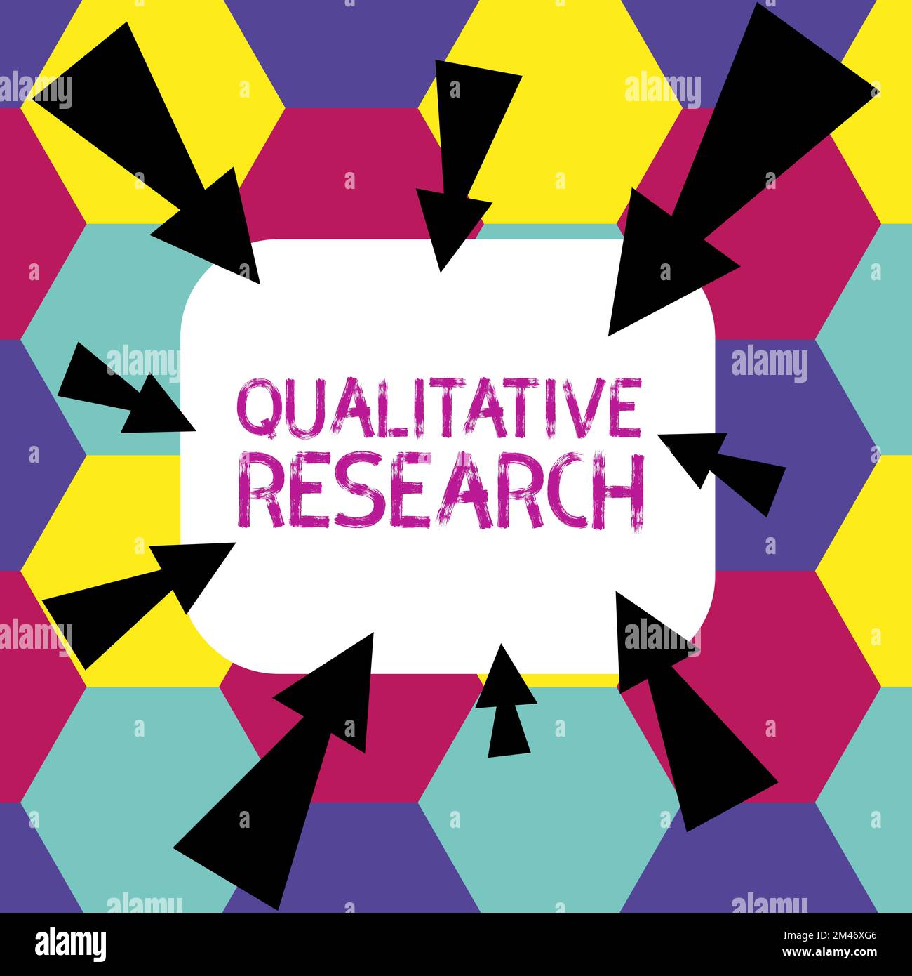 Inspiration showing sign Qualitative Research. Business approach ...