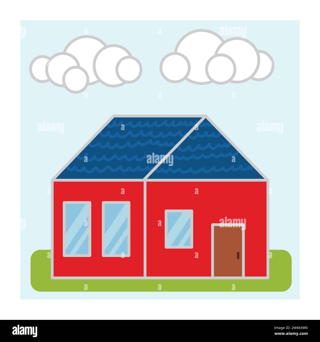 Cartoon house Cut Out Stock Images & Pictures - Alamy Cartoon house Cut Out Stock Images & Pictures - Alamy