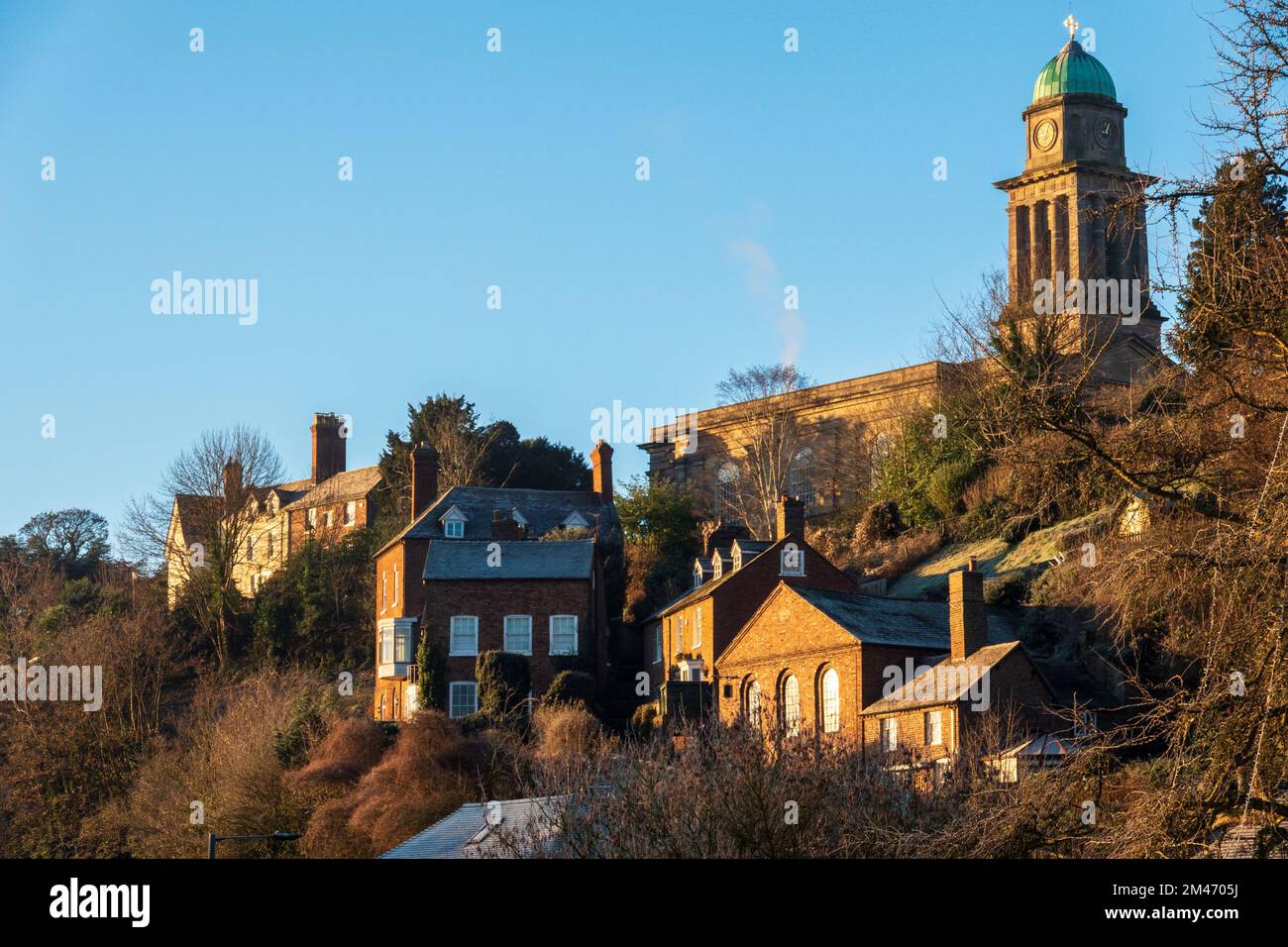 St Mary's Steps, Bridgnorth Stock Photo Alamy