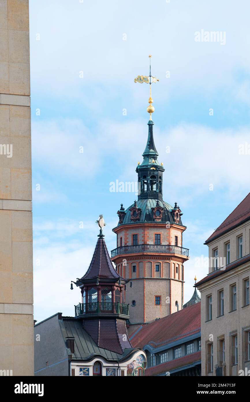 St. Nicholas Church, Leipzig (Germany) Stock Photo