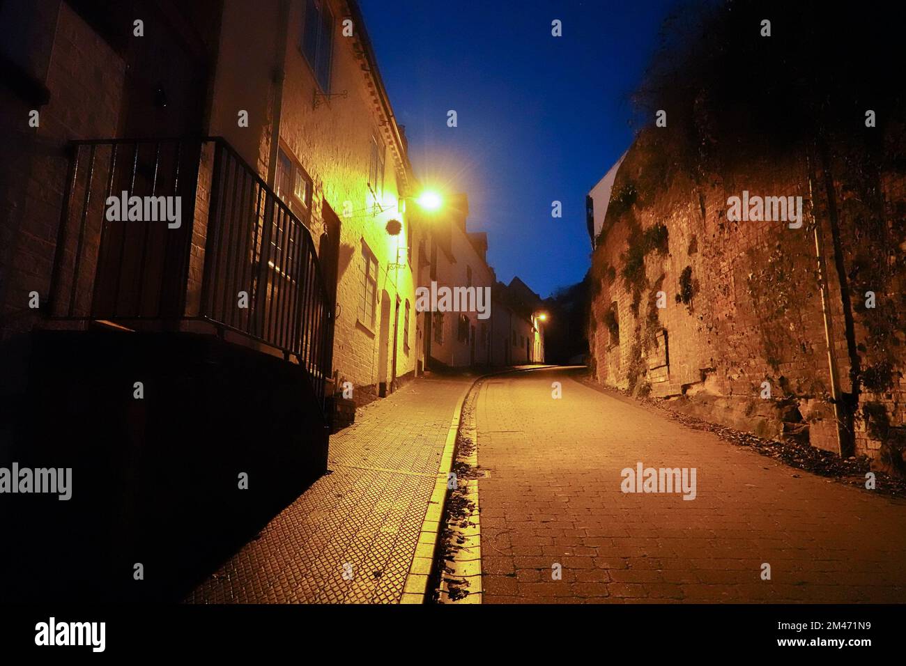 the cartway Bridgnorth Stock Photo Alamy