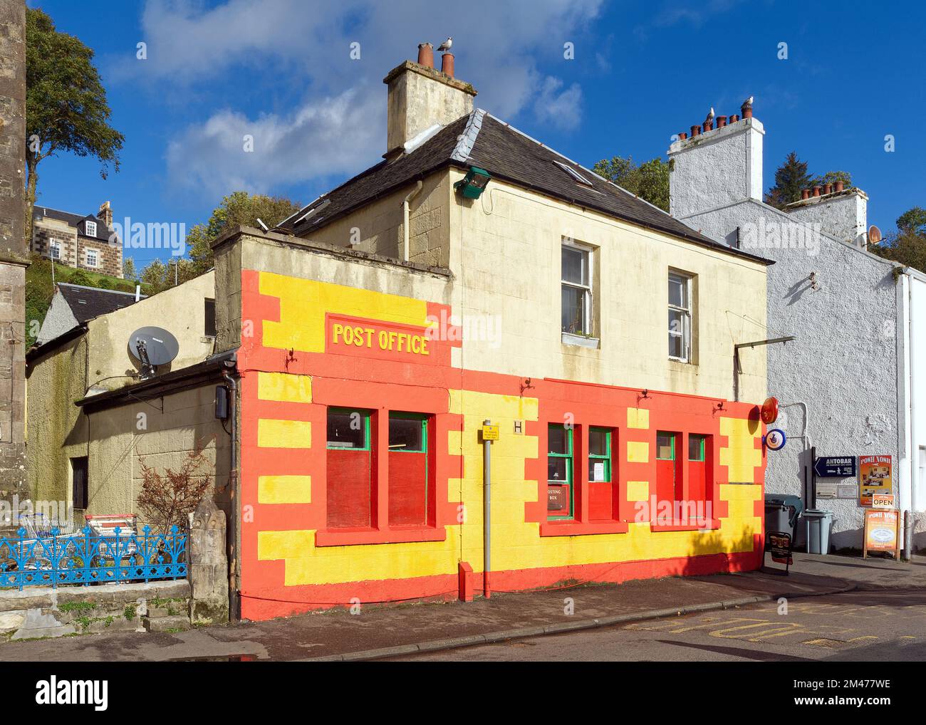 The Post Office At Tobermory Isle Of Mull Scotland Stock Photo Alamy the-post-office-at-tobermory-isle-of-mull-scotland-stock-photo-alamy