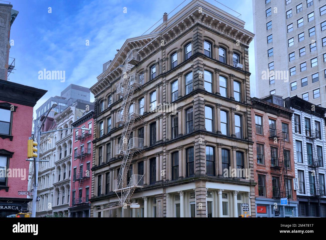 Old buildings in tribeca hi-res stock photography and images - Alamy