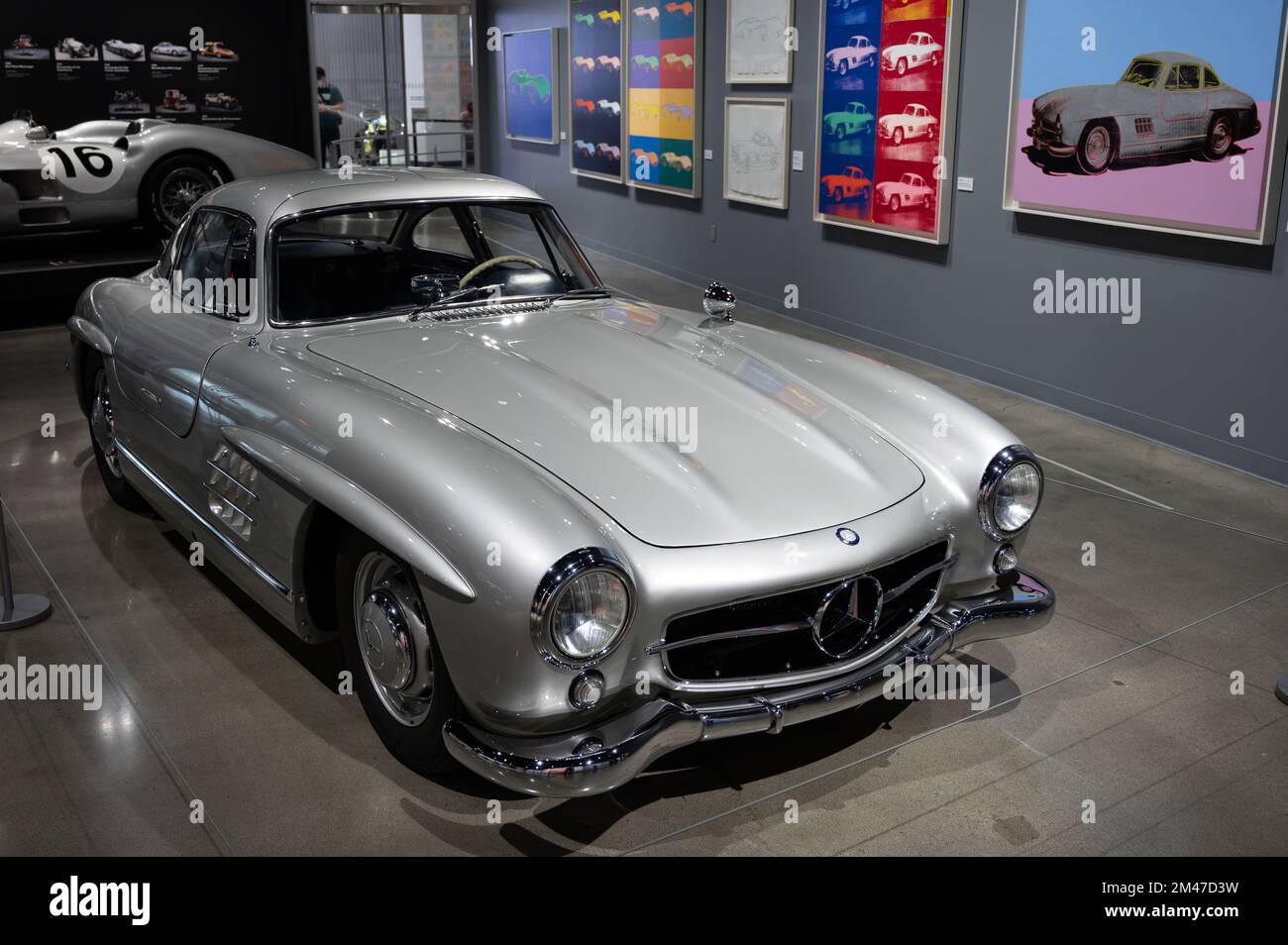 classic luxury sports car 1954 Mercedes Benz 300 SL 
