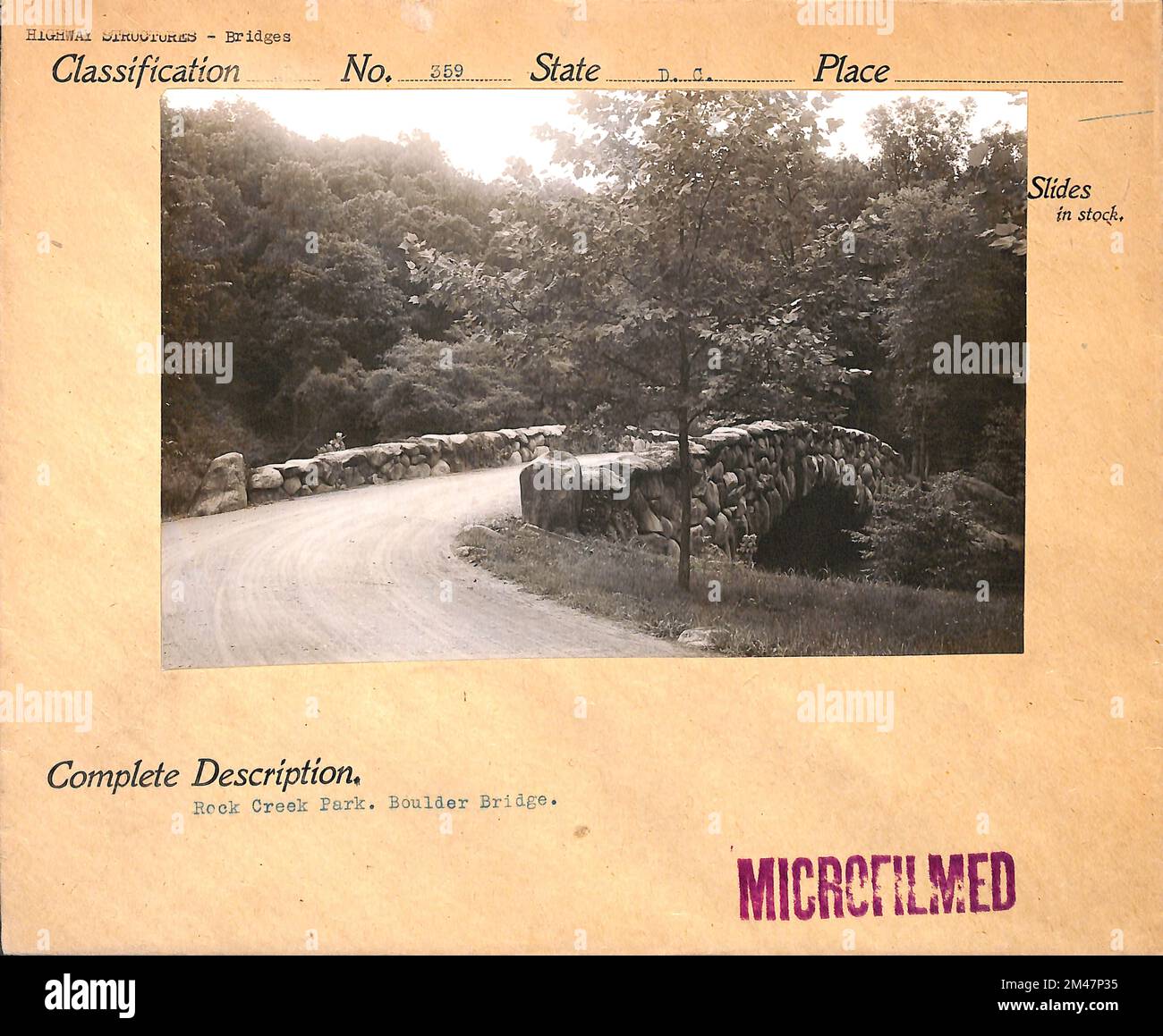 Boulder bridge rock creek park dc hi-res stock photography and images ...