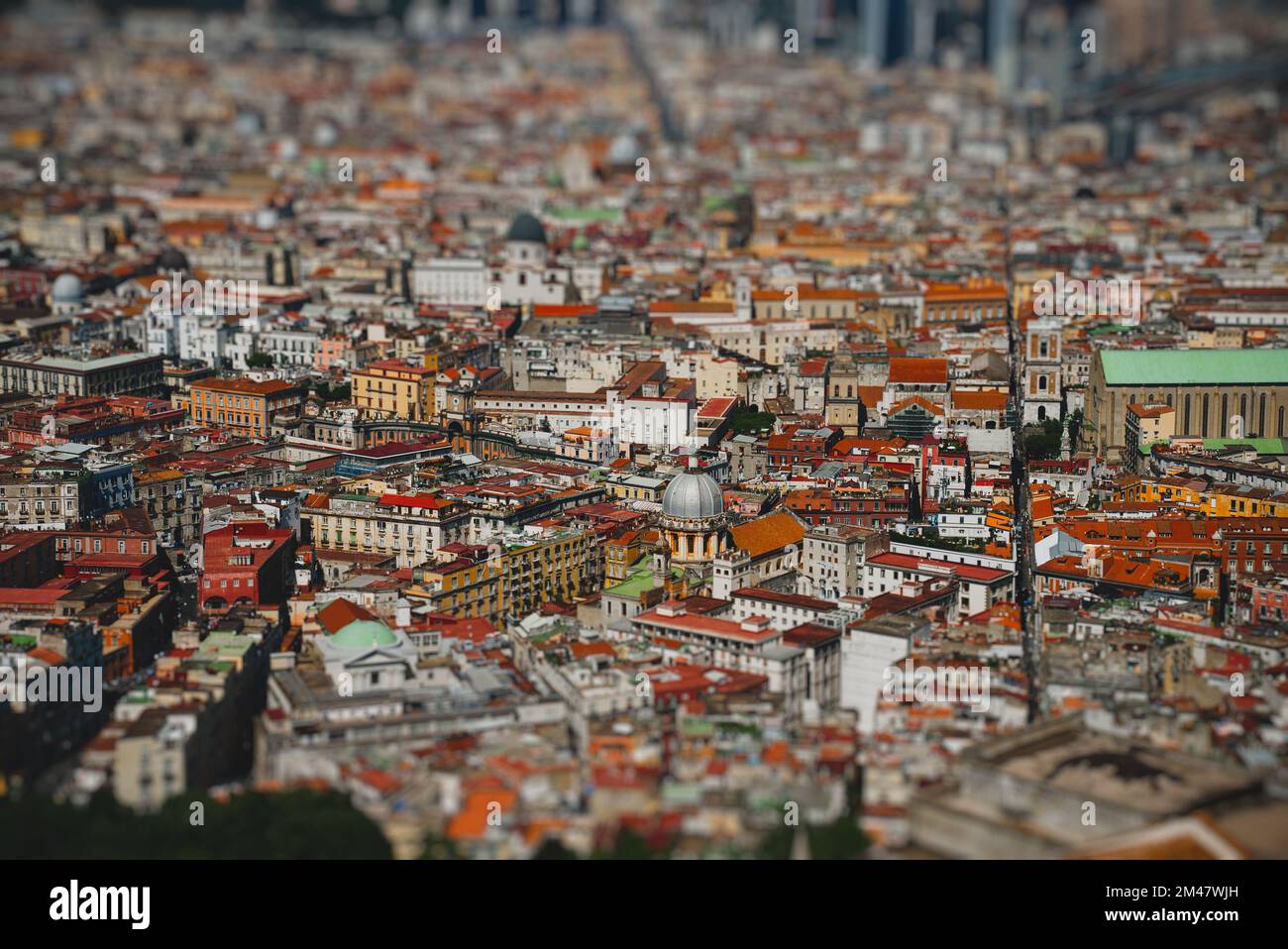 Beautiful old houses in Naples, Italy Stock Photo Alamy
