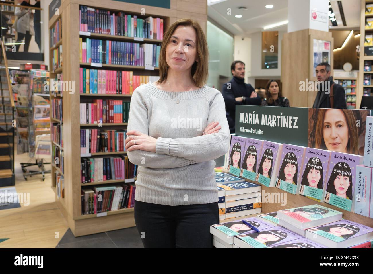 María Martínez during the campaign 