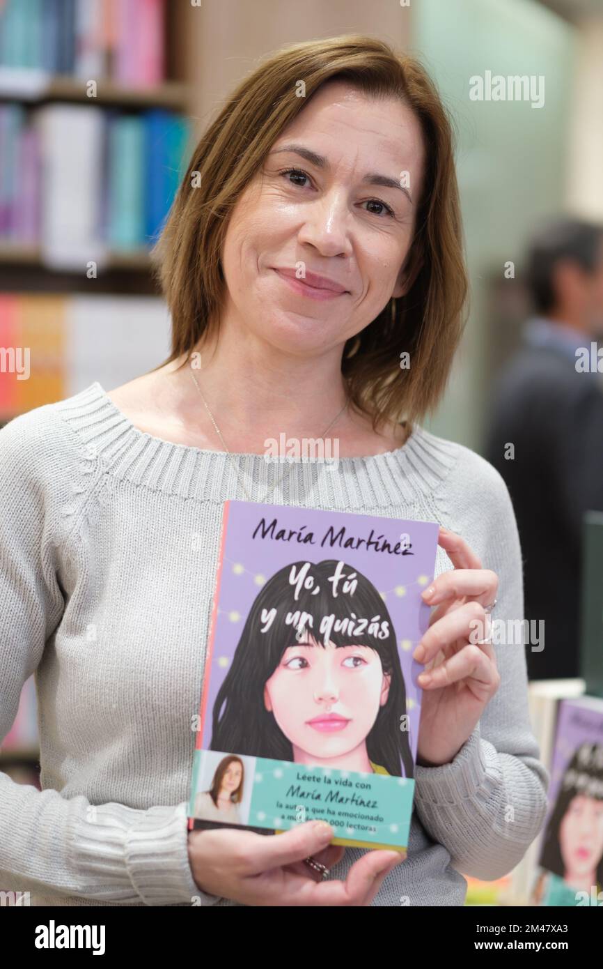 María Martínez during the campaign 