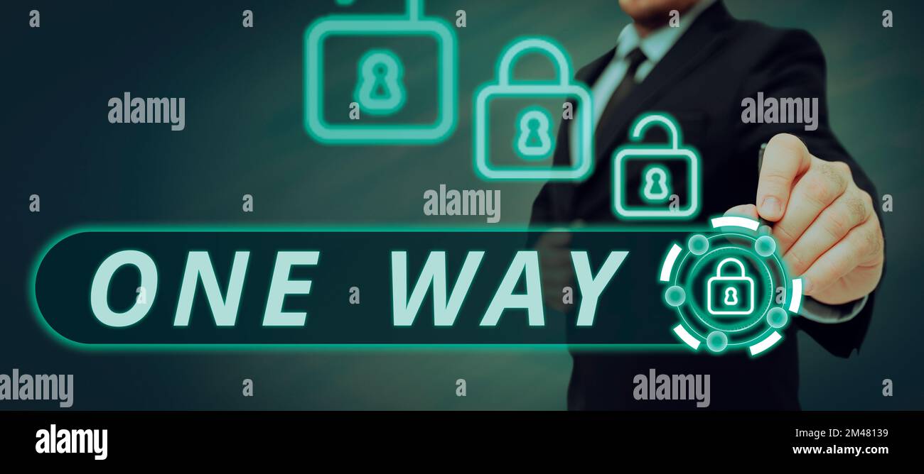 conceptual-caption-one-way-word-for-only-direction-street-sign-traffic