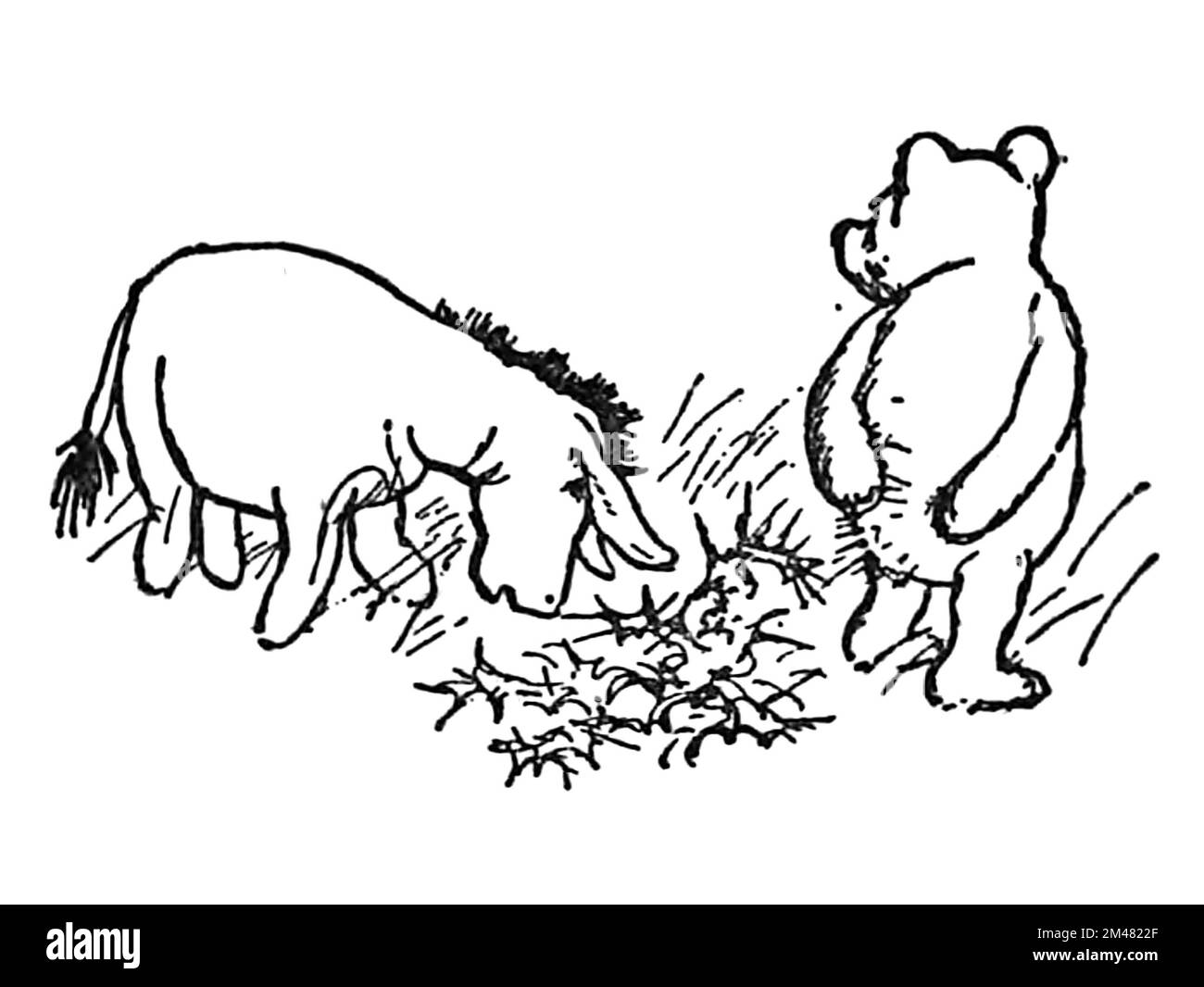 Pooh Eeyore est 1926 svg | Inspire Uplift