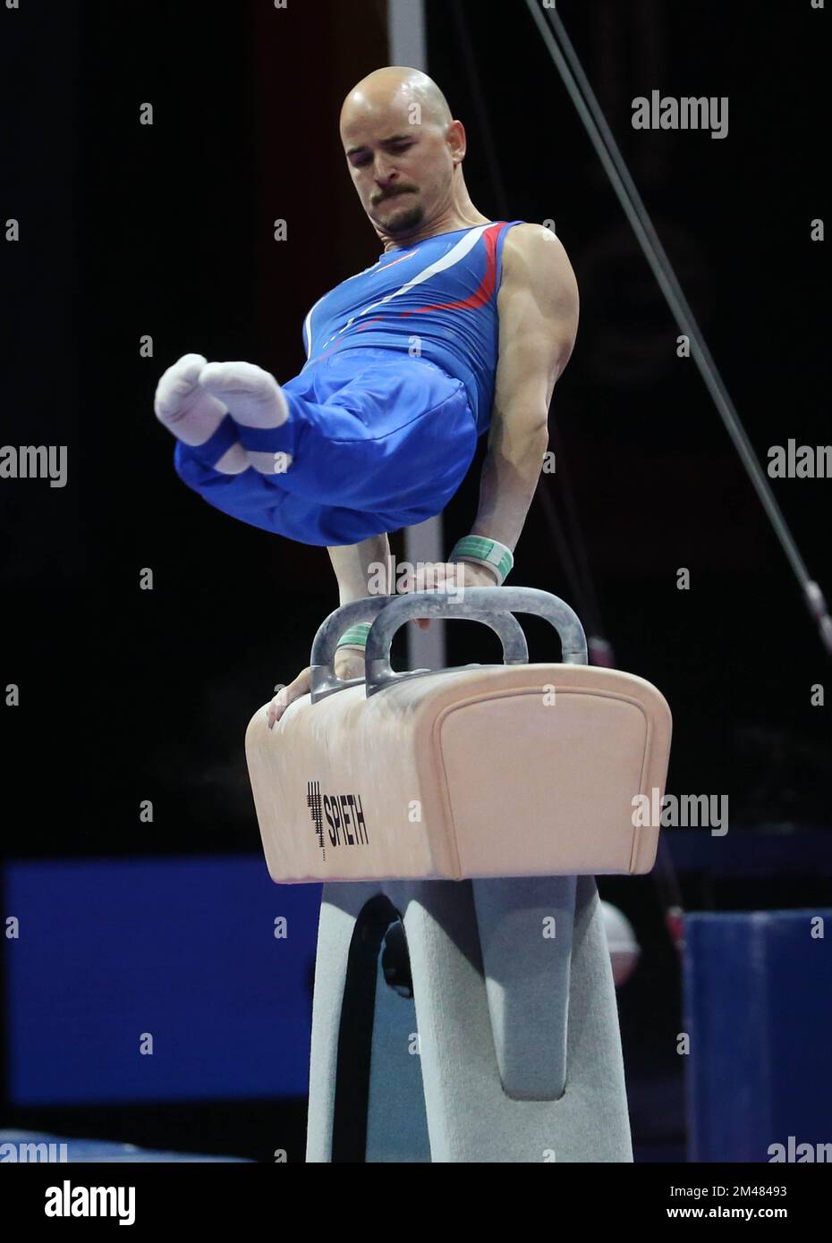 UDE Filip of Croatia during the MEN'S POMMEL HORSE FINAL at the