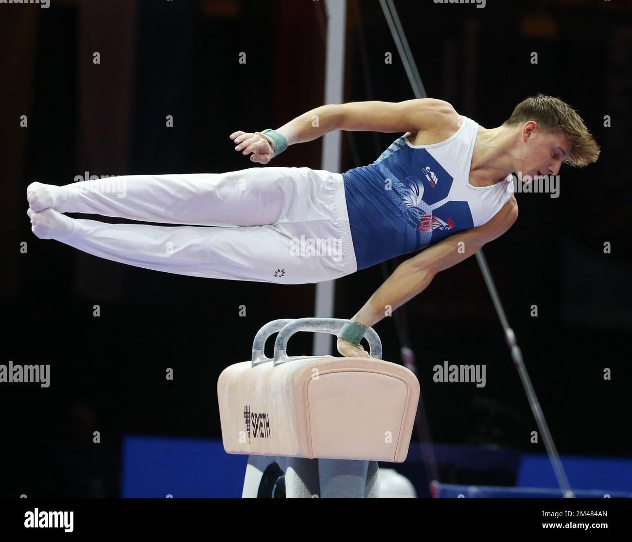 OSBERGER Benjamin of France during the MEN'S POMMEL HORSE FINAL at the