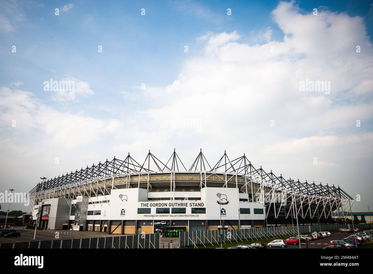 Pride Park Derby County, football stadium. UK Stock Photo Alamy
