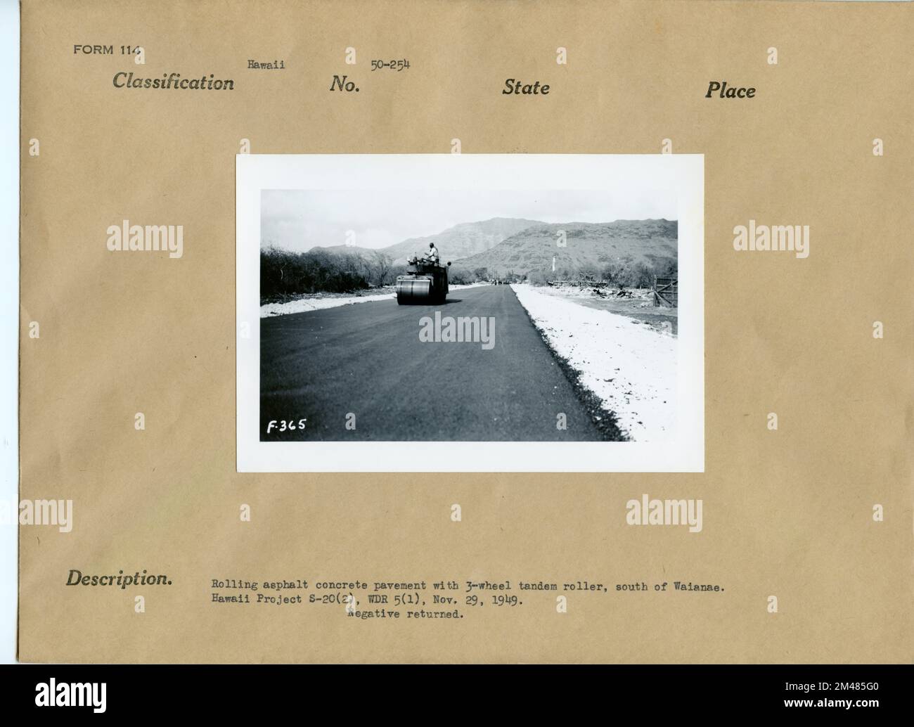Hawaii Project S 20 2 Wdr 5 1 Original Caption Rolling Asphalt