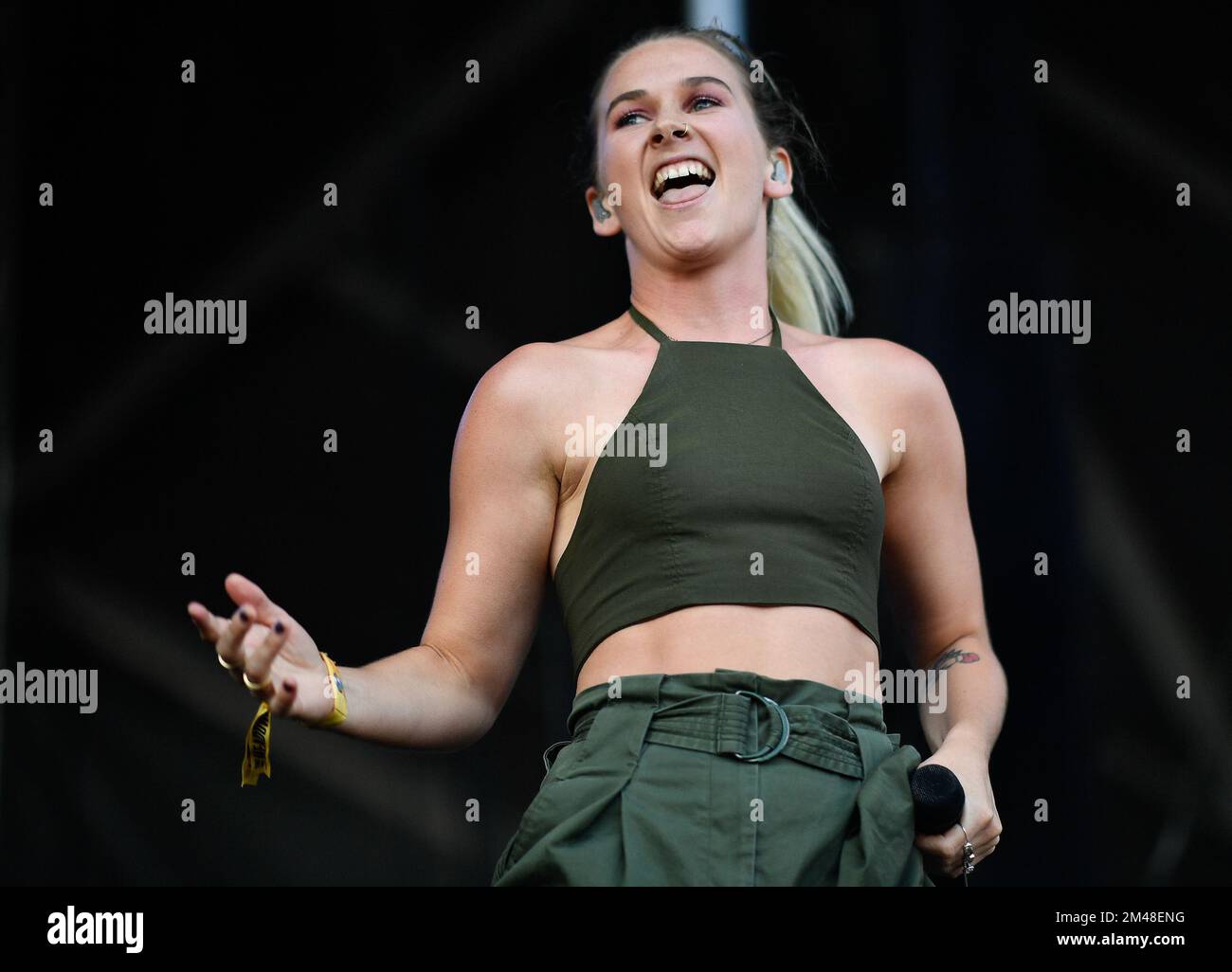 The Meadows - Broods in concert Stock Photo