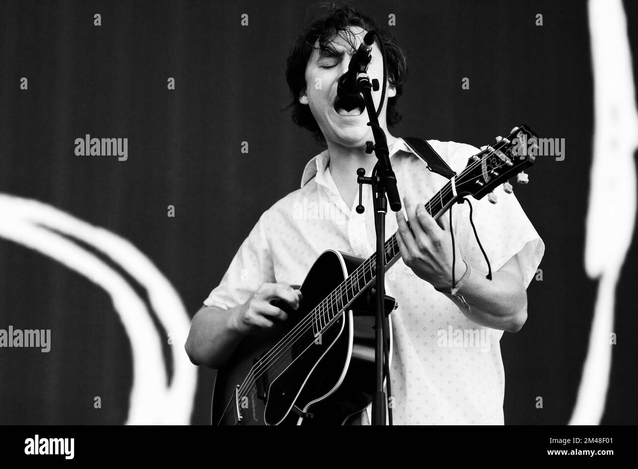 Panorama Music Festival The Front Bottoms in concert Stock Photo Alamy