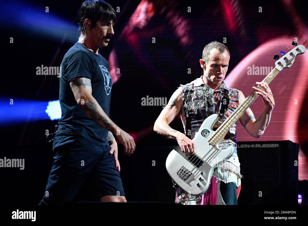 The Meadows -Red Hot Chili Peppers in concert Stock Photo