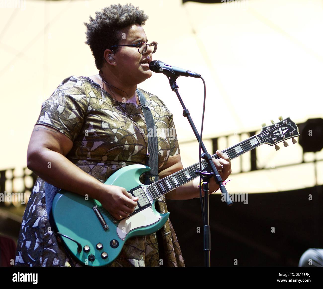 Panorama Music Festival - Alabama Shakes - Brittany Howard in concert ...