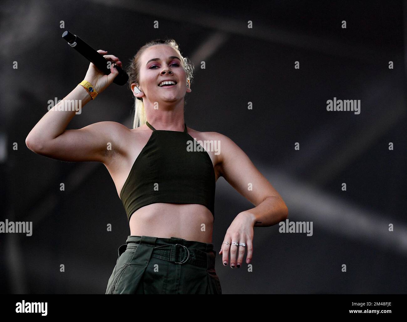 The Meadows - Broods in concert Stock Photo