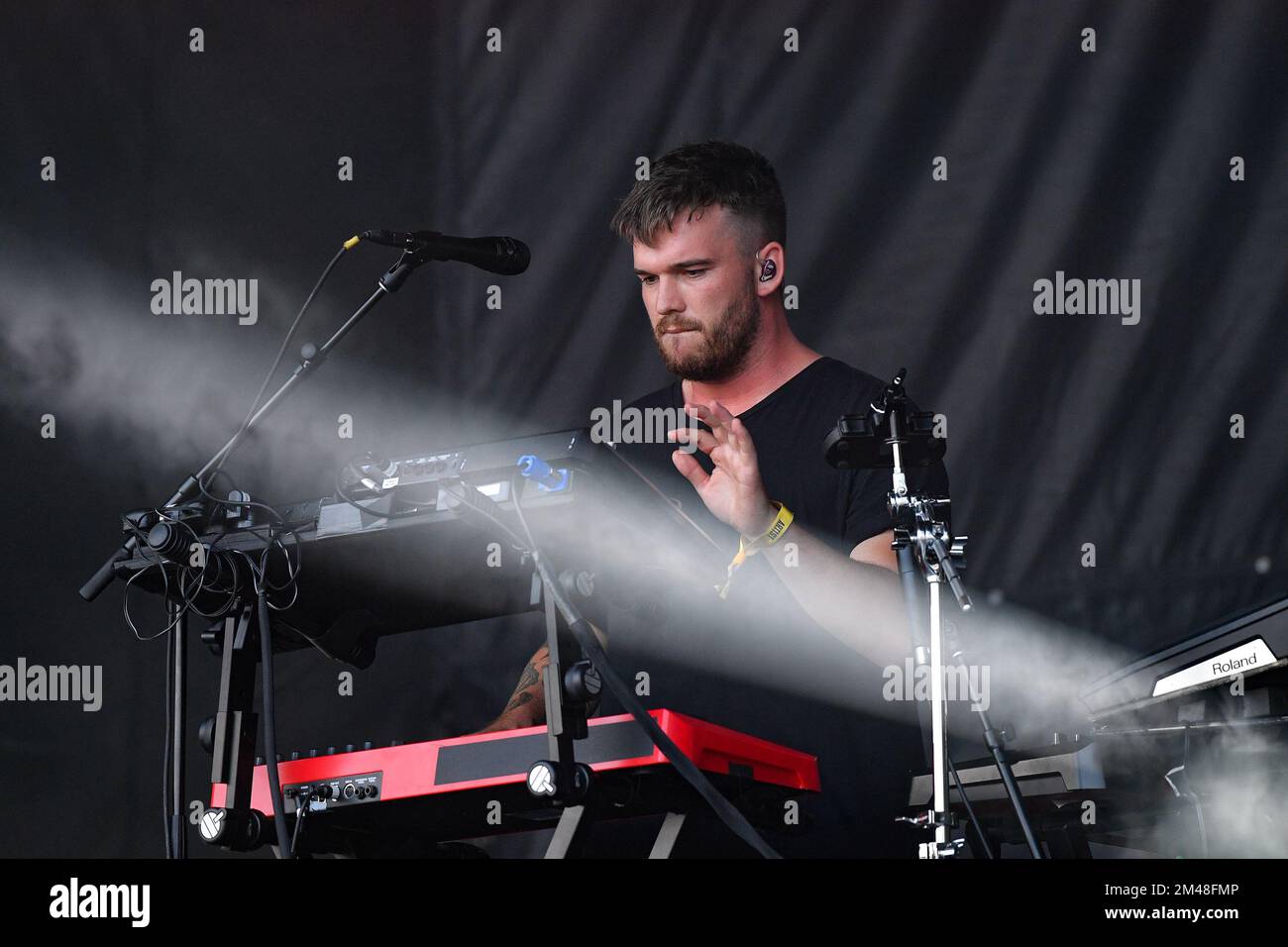 The Meadows - Broods in concert Stock Photo