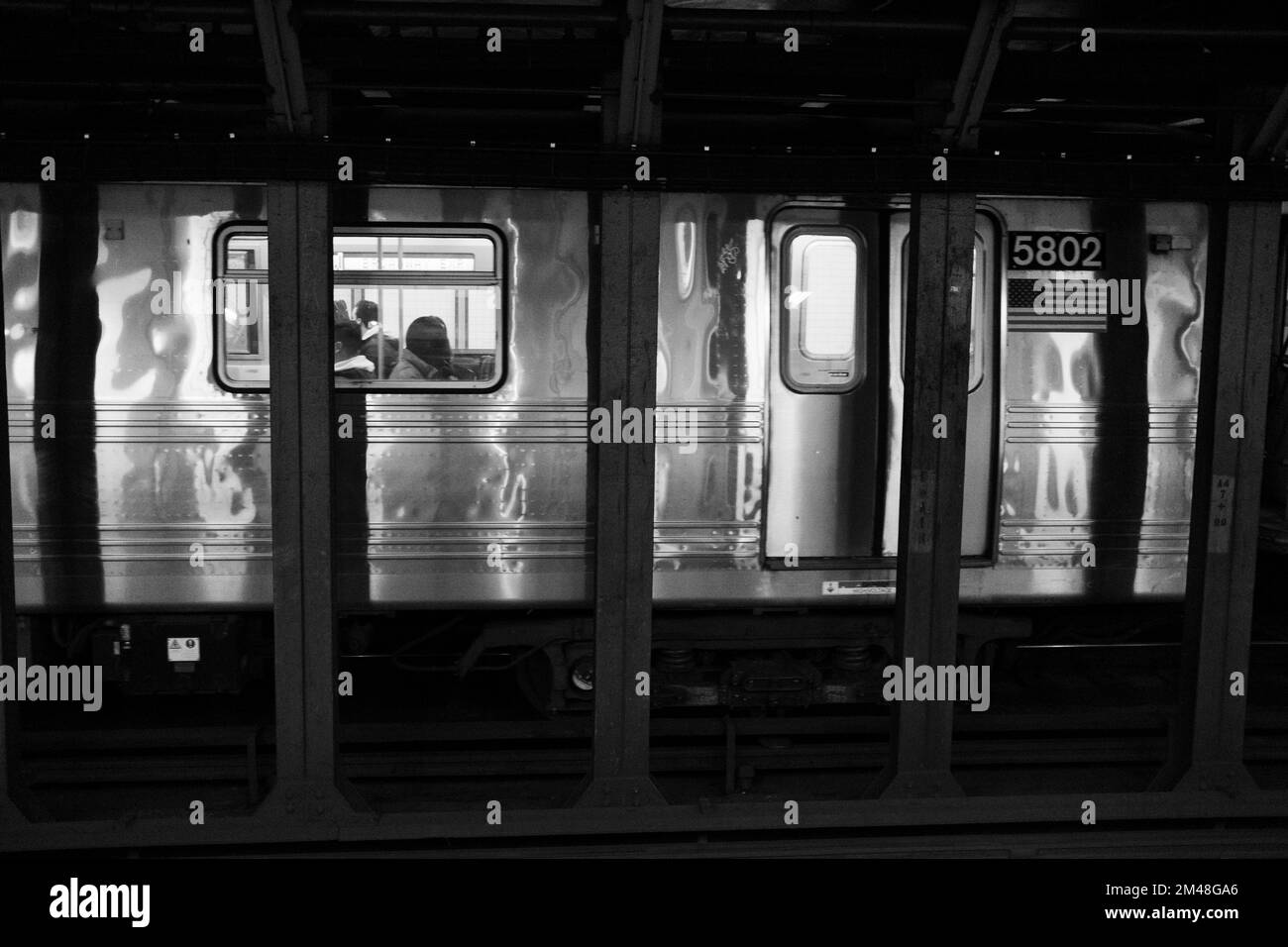 New York Manhattan, 02.10 - 10.10.22: Subway.  Foto: pressefoto Mika Volkmann Stock Photo