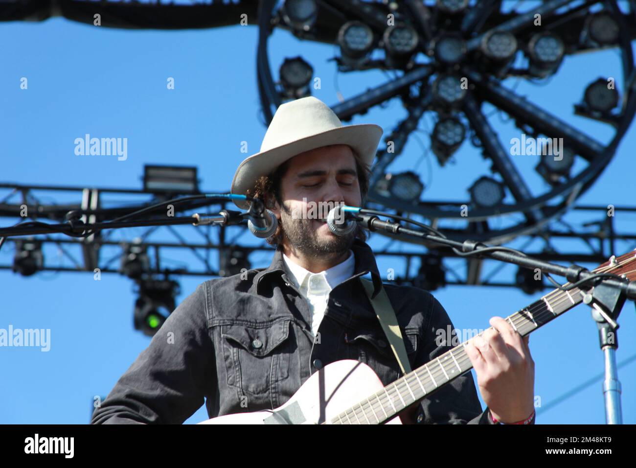 Treasure Island Music Festival Lord Huron in concert Stock Photo Alamy