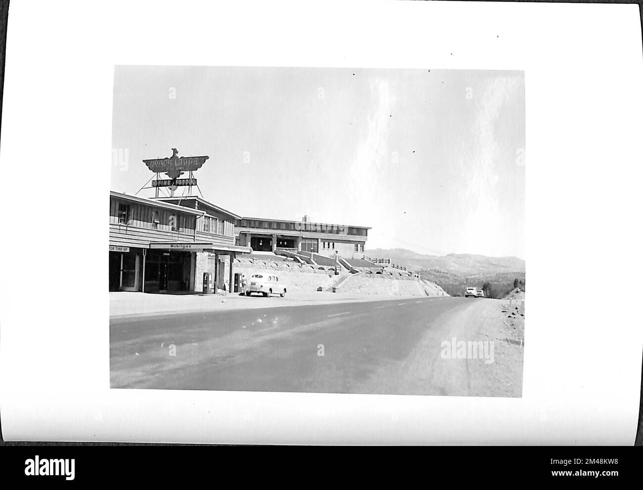 Nyack Lodge Hotel. Original caption Nyack Lodge Hotel, Sierra Nevada